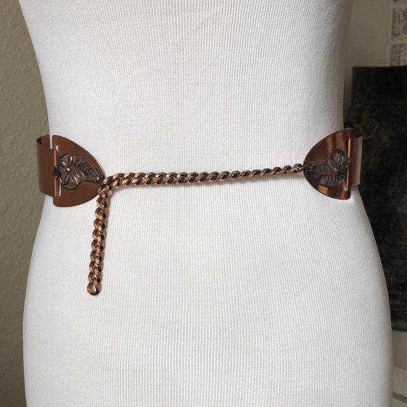 COPPER VINTAGE BELT - Picture 8 of 11